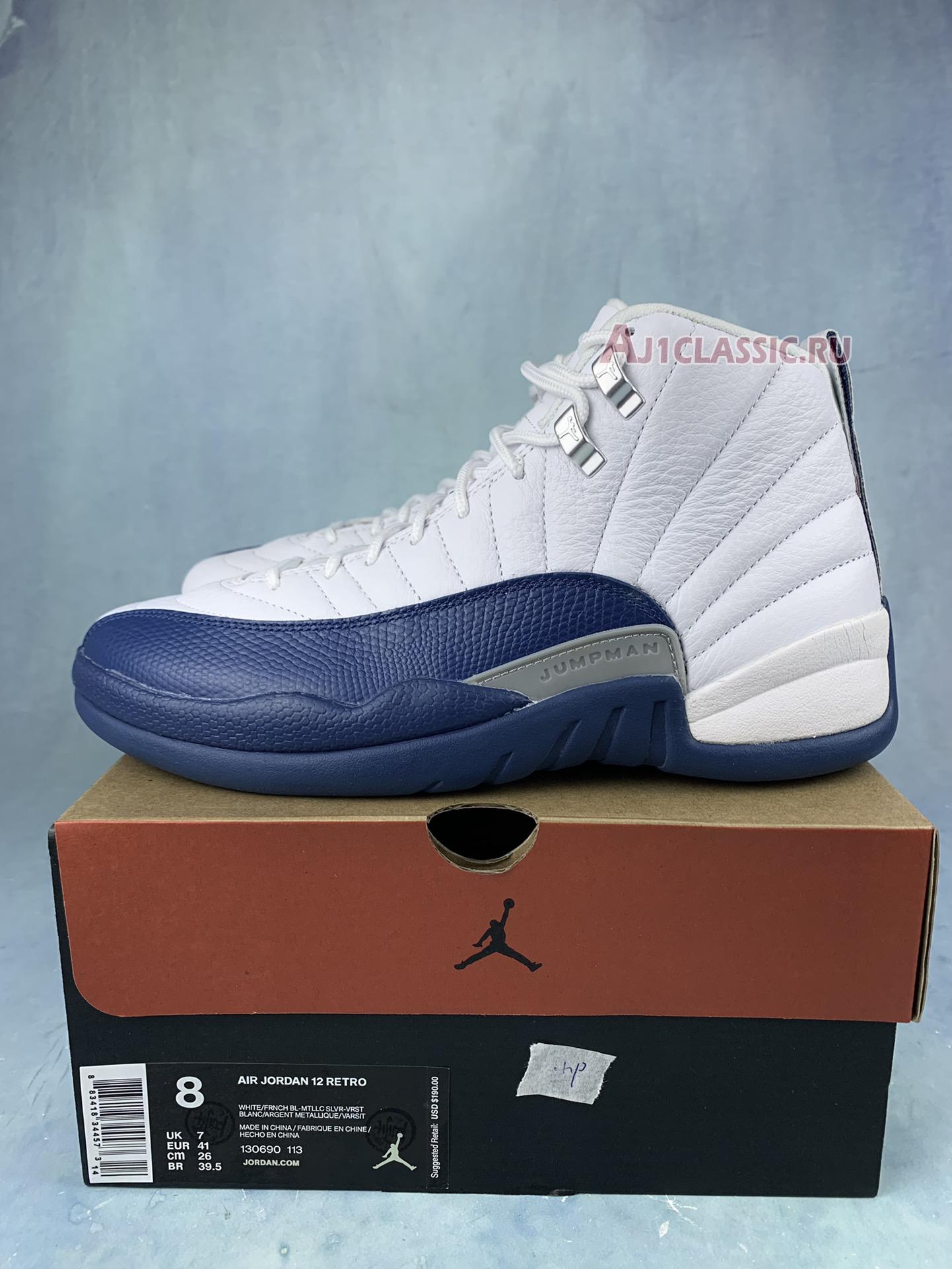 New Air Jordan 12 Retro "French Blue 2016" 130690-113 Shoes