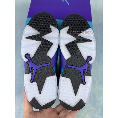 Air Jordan 6 Retro Aqua CT8529-004 Black/Bright Concord/Aquatone Sneakers