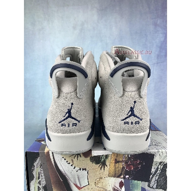 Air Jordan 6 Retro Georgetown CT8529-012-2 Magnet/College Navy Mens Womens Shoes