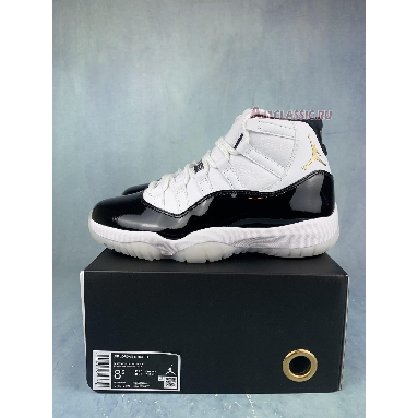 Air Jordan 11 Retro Defining Moments 2023 CT8012-170 White/Black/Metallic Gold Mens Womens Shoes