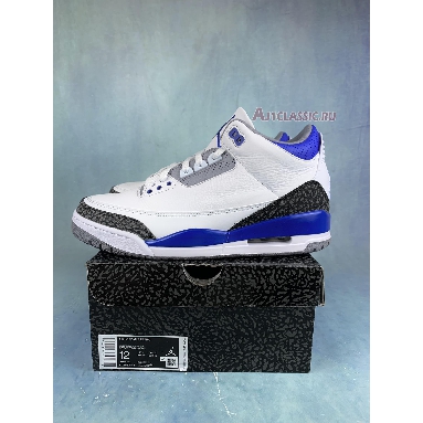 Air Jordan 3 Retro Racer Blue CT8532-145-2 White/Black/Cement Grey/Racer Blue Sneakers