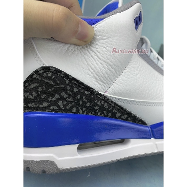 Air Jordan 3 Retro Racer Blue CT8532-145-2 White/Black/Cement Grey/Racer Blue Mens Womens Shoes