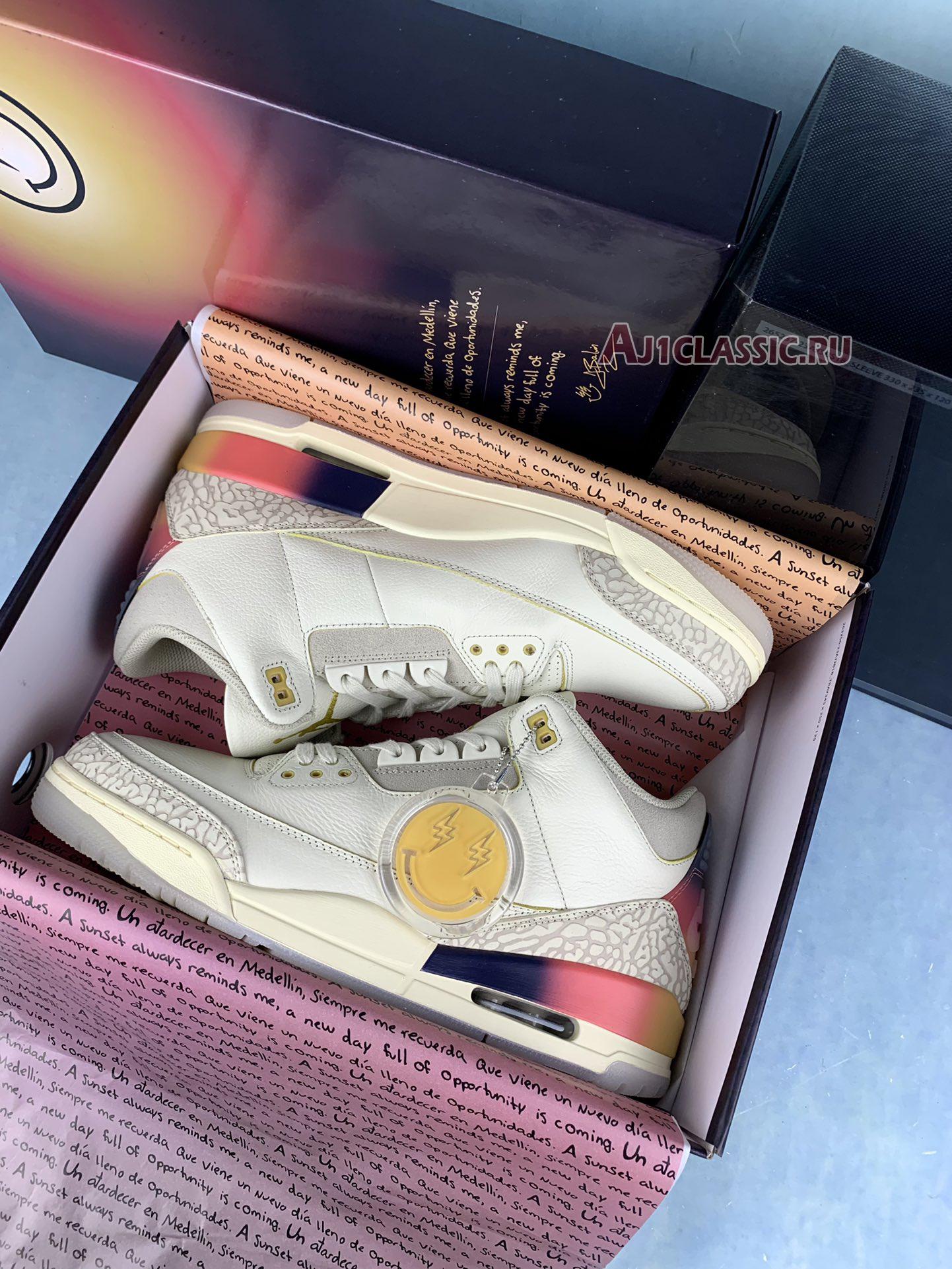 J.Balvin x Air Jordan 3 Retro "Medellín Sunset" FN0344-901