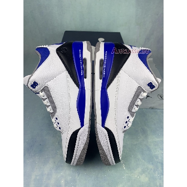 Fragment Design x Air Jordan 3 Retro SU17 MNJDLS 649 748185 White/Racer Blue/Black Mens Womens Shoes