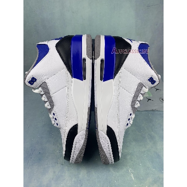 Fragment Design x Air Jordan 3 Retro SU17 MNJDLS 649 748185 White/Racer Blue/Black Sneakers