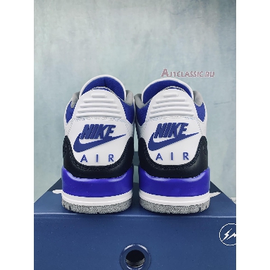 Fragment Design x Air Jordan 3 Retro SU17 MNJDLS 649 748185 White/Racer Blue/Black Sneakers