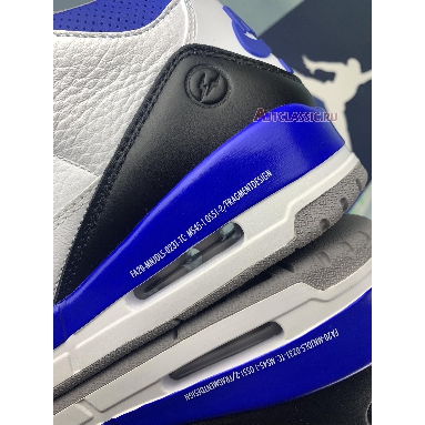 Fragment Design x Air Jordan 3 Retro SU17 MNJDLS 649 748185 White/Racer Blue/Black Sneakers