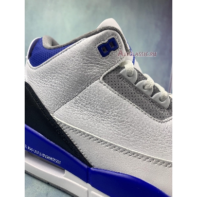 Fragment Design x Air Jordan 3 Retro SU17 MNJDLS 649 748185 White/Racer Blue/Black Sneakers