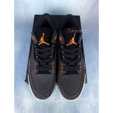 Air Jordan 3 Retro Fear Pack 2023 CT8532-080 Night Stadium/Total Orange/Black Sneakers