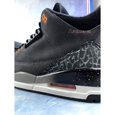 Air Jordan 3 Retro Fear Pack 2023 CT8532-080 Night Stadium/Total Orange/Black Sneakers