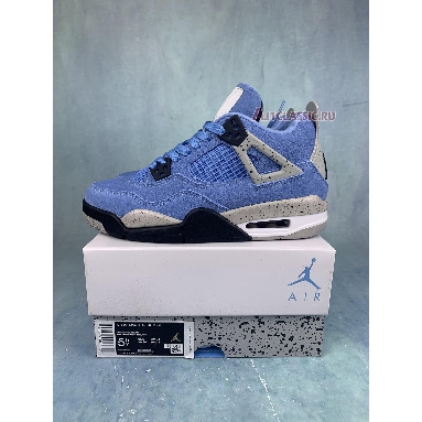 Air Jordan 4 Retro GS University Blue 408452-400 University Blue/Tech Grey/White/Black Sneakers