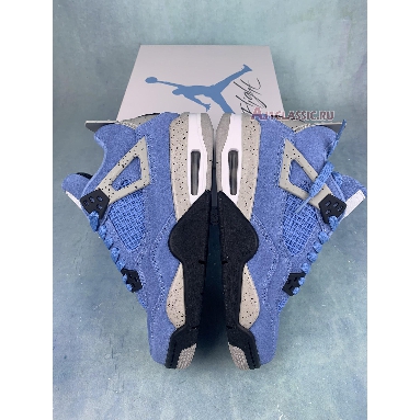 Air Jordan 4 Retro GS University Blue 408452-400 University Blue/Tech Grey/White/Black Sneakers