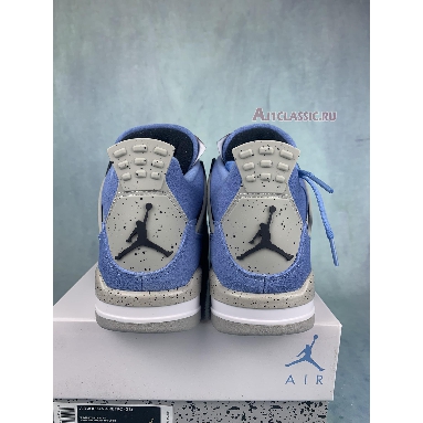 Air Jordan 4 Retro GS University Blue 408452-400 University Blue/Tech Grey/White/Black Mens Womens Shoes