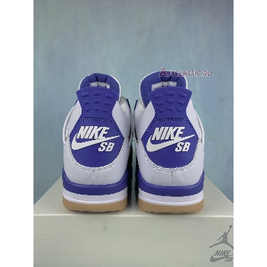 Nike SB x Air Jordan 4 Retro SP Deep Blue White DR5415-105 Deep Blue/White Mens Womens Shoes