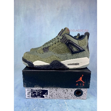 Air Jordan 4 Craft Medium Olive FB9927-200 Medium Olive/Pale Vanilla-Cargo Khaki-Black-Sail Sneakers