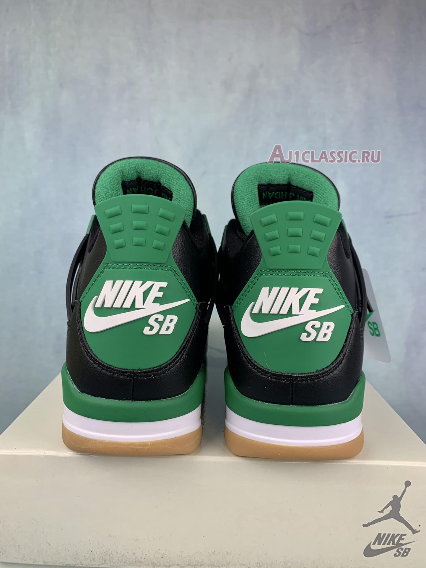 New Nike SB x Air Jordan 4 Retro SP "Black Green" DR5415-267 Shoes