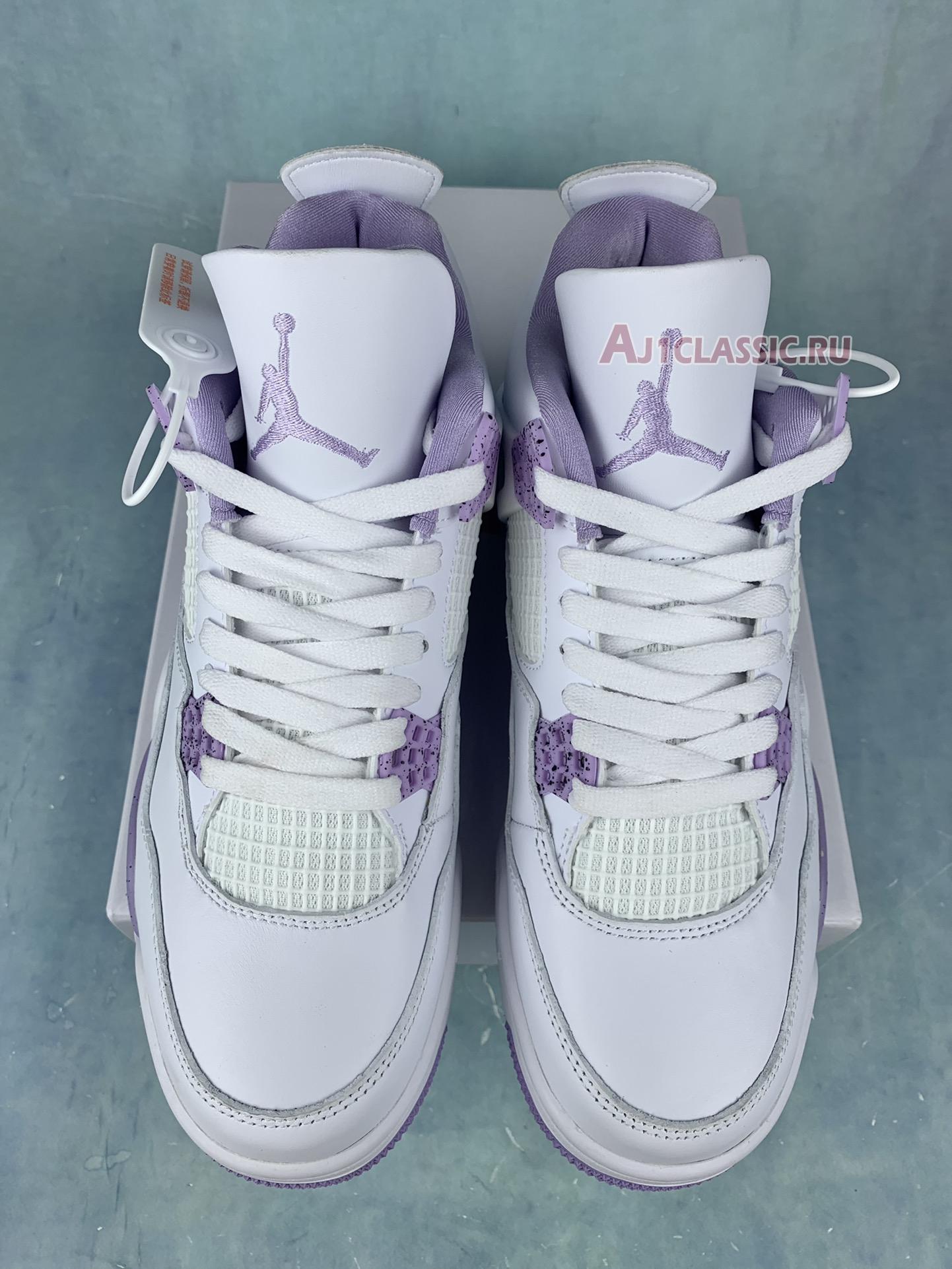 Air Jordan 4 Retro "White Purple" CT8527-115-2