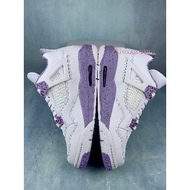 Air Jordan 4 Retro White Purple CT8527-115-2 White/Purple Sneakers