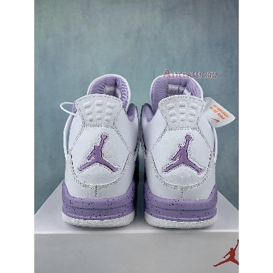 Air Jordan 4 Retro White Purple CT8527-115-2 White/Purple Sneakers