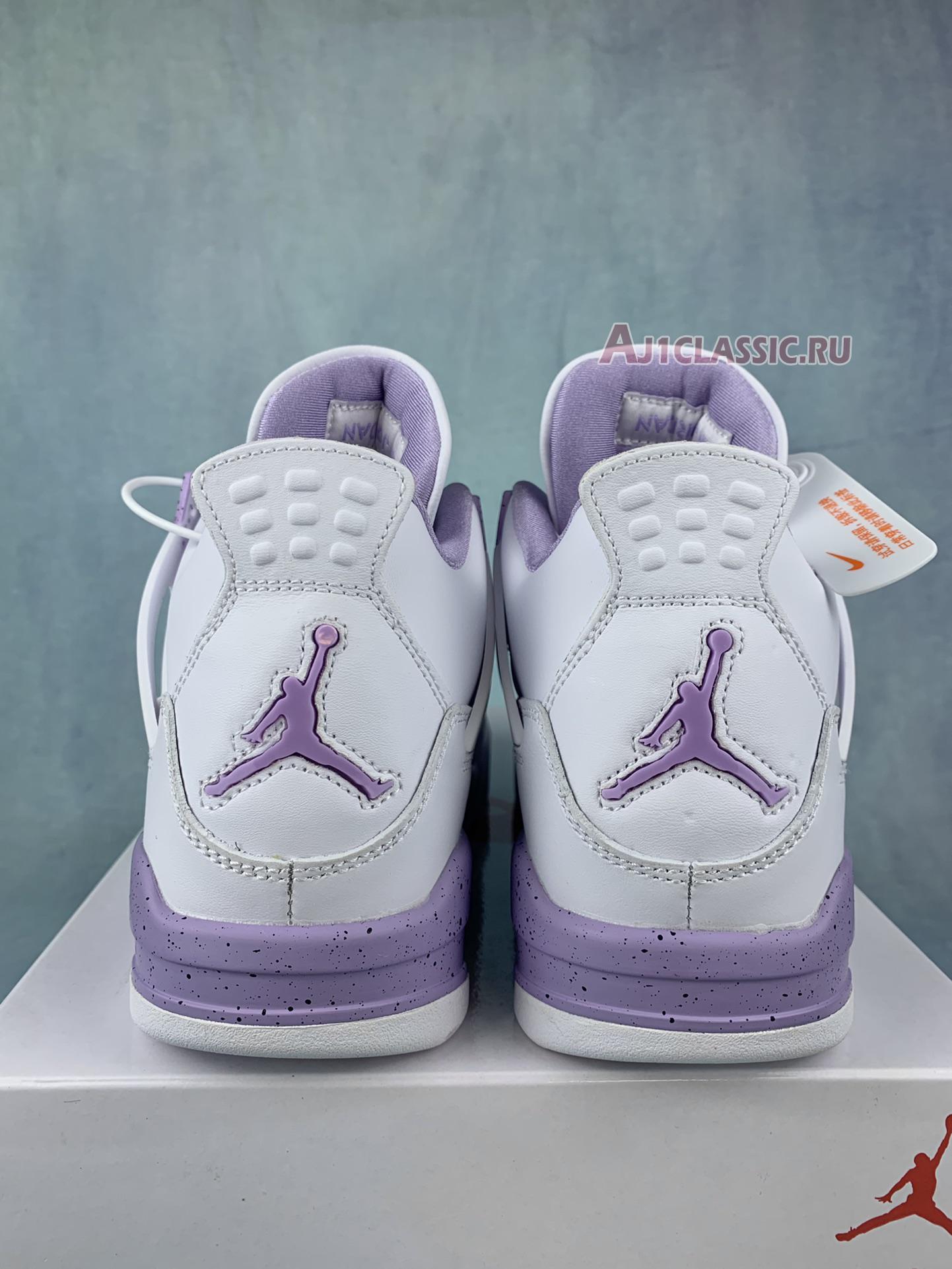 Air Jordan 4 Retro "White Purple" CT8527-115-2