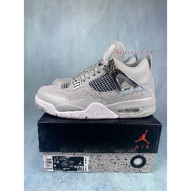 Air Jordan 4 Retro Frozen Moments AQ9129-001 Light Iron Ore/Sail/Neutral Grey/Black/Metallic Silver Sneakers