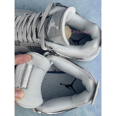 Air Jordan 4 Retro Frozen Moments AQ9129-001 Light Iron Ore/Sail/Neutral Grey/Black/Metallic Silver Mens Womens Shoes