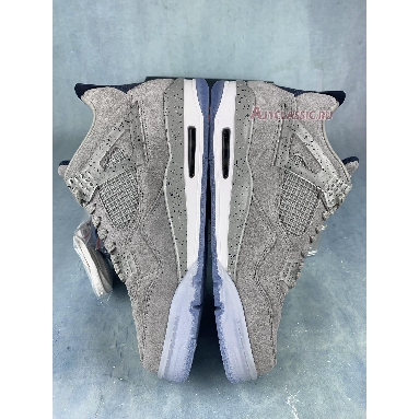 Air Jordan 4 Retro Georgetown PE AJ4-1043505 Pewter Grey/College Navy/White Mens Womens Shoes