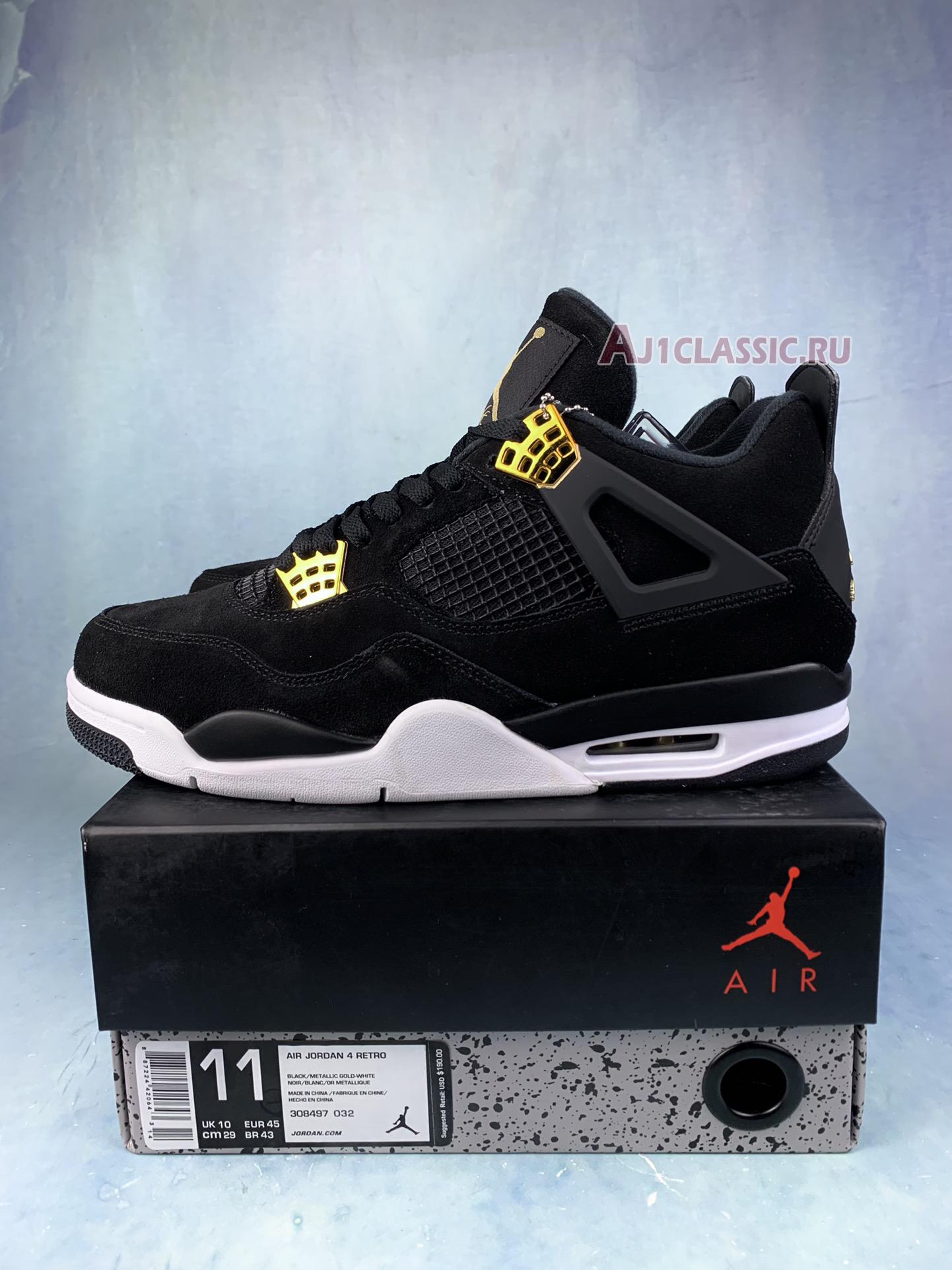 New Air Jordan 4 Retro "Royalty" 308497-032-2 Shoes