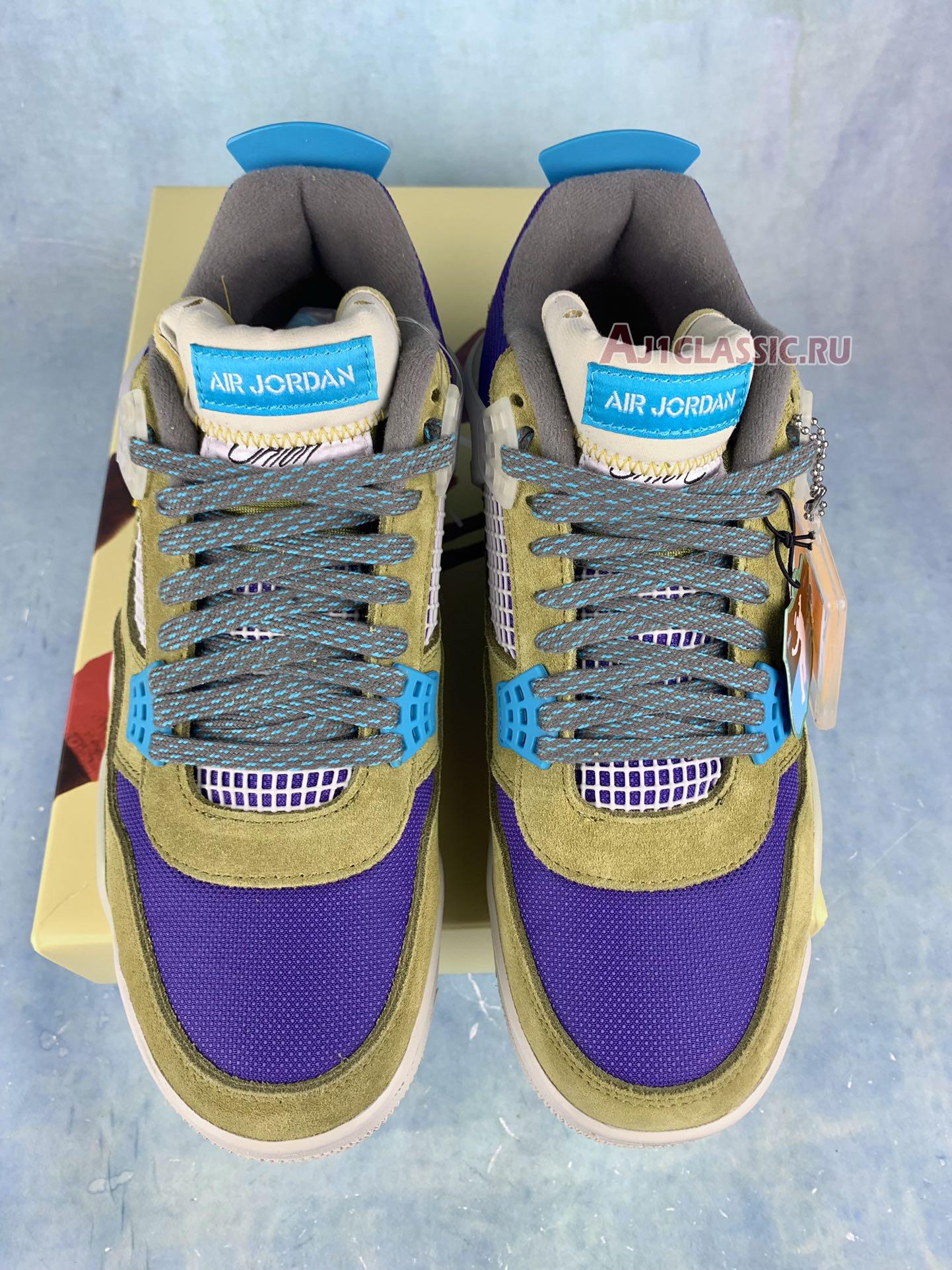 Union LA x Air Jordan 4 Retro "Desert Moss" DJ5718-300-2