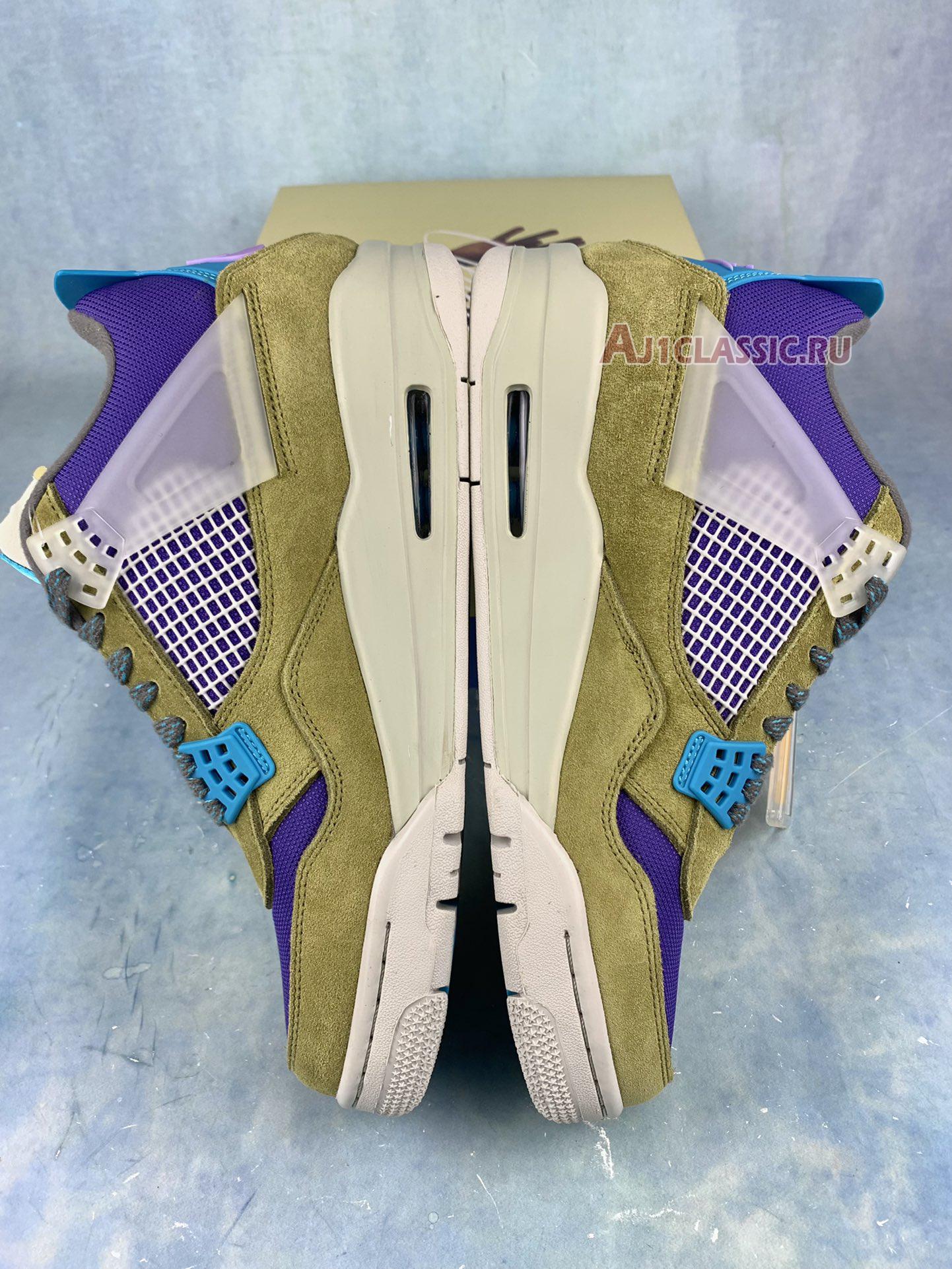 Union LA x Air Jordan 4 Retro "Desert Moss" DJ5718-300-2