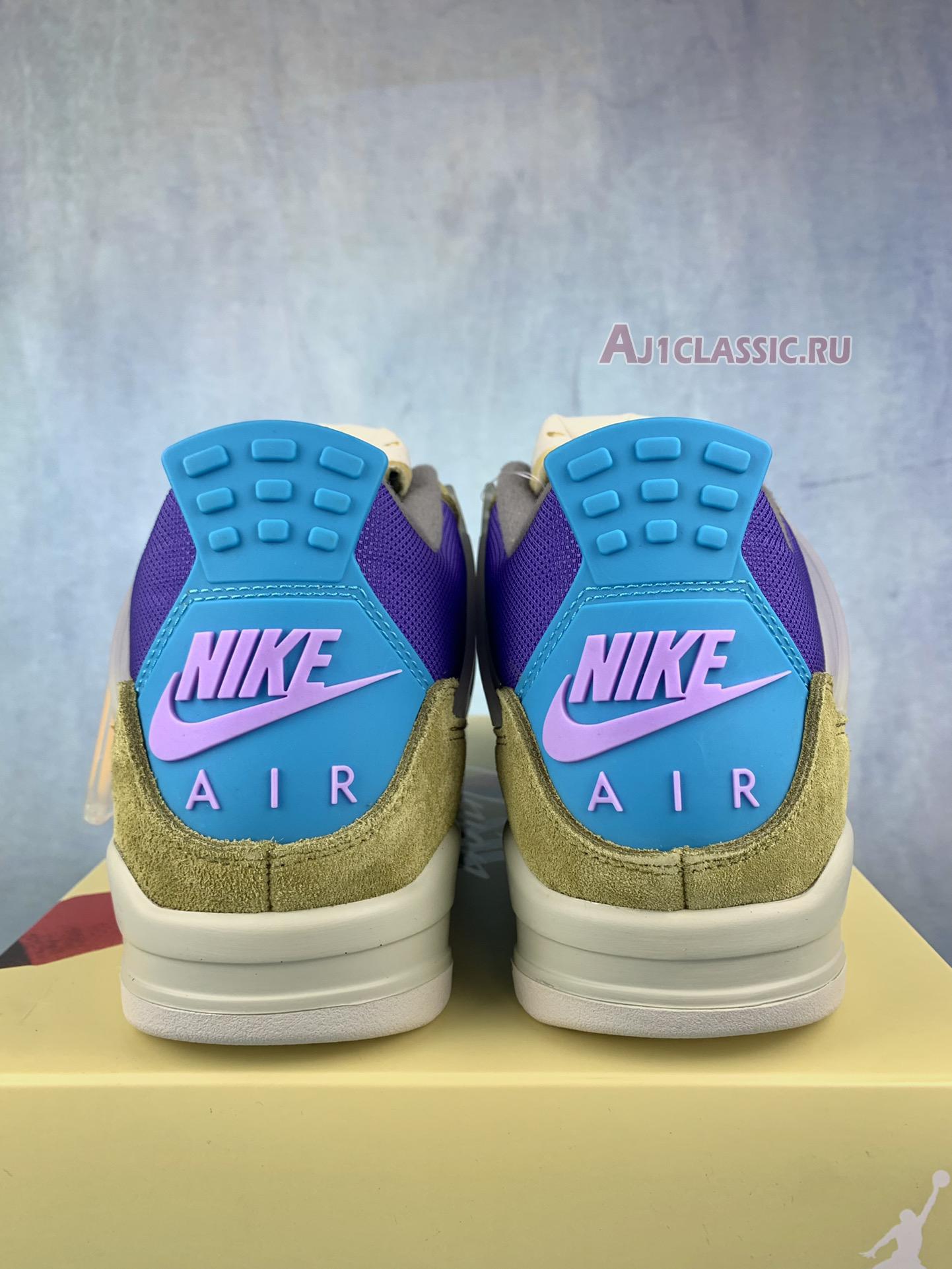 Union LA x Air Jordan 4 Retro "Desert Moss" DJ5718-300-2