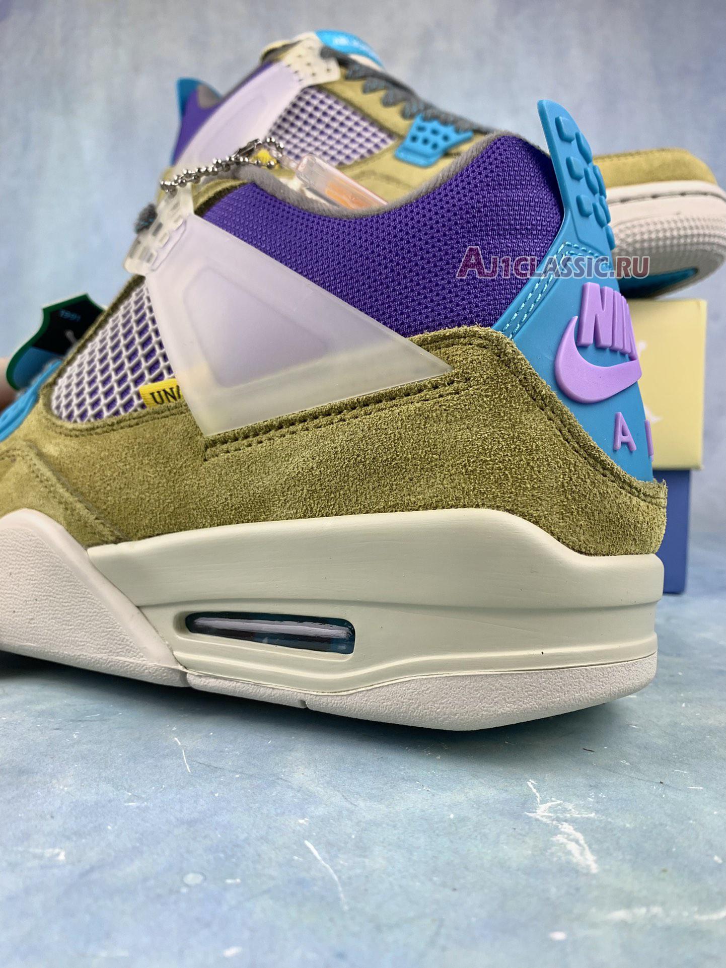 Union LA x Air Jordan 4 Retro "Desert Moss" DJ5718-300-2