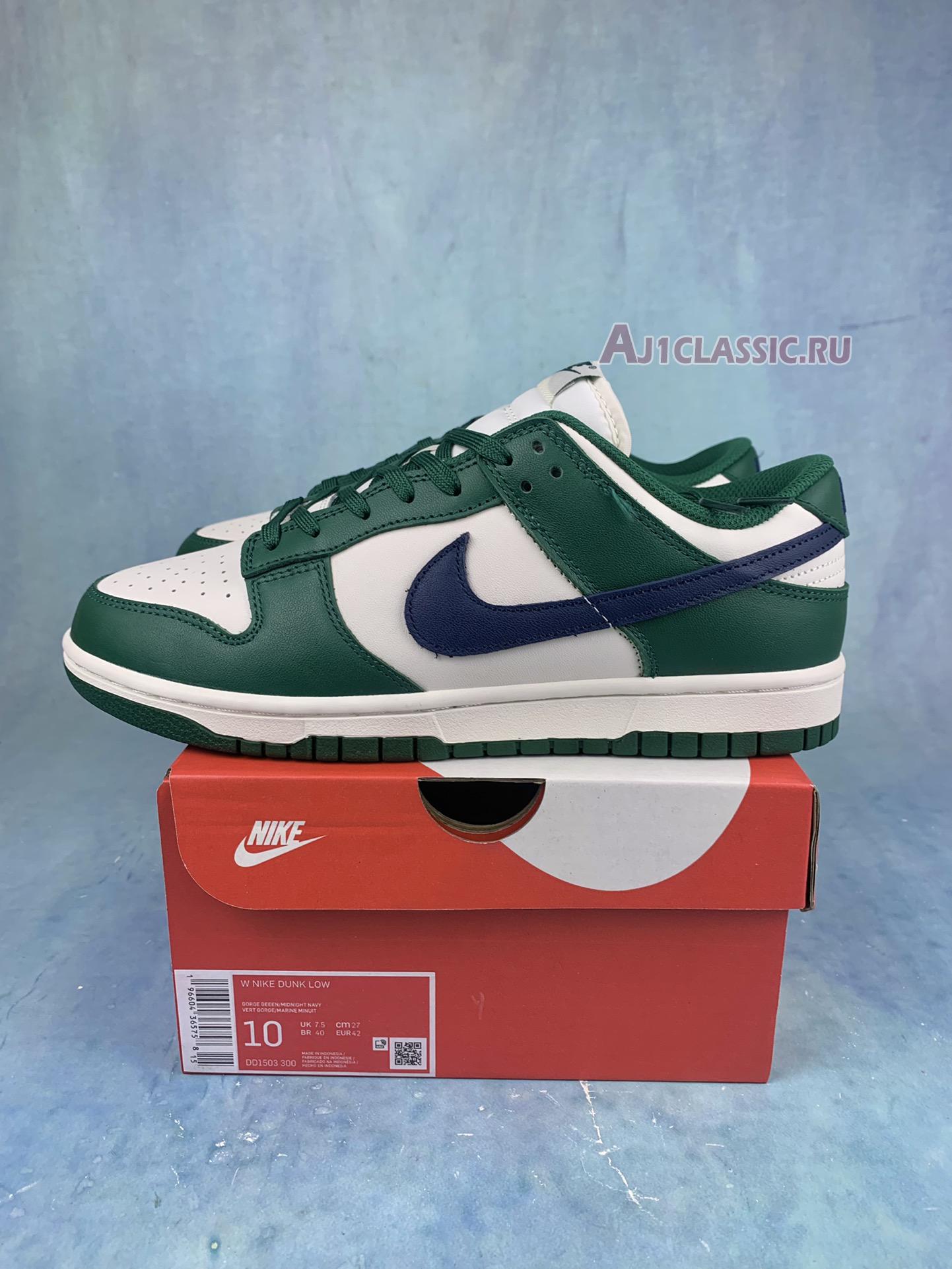 New Nike Dunk Low "Gorge Green" DD1503-300 Shoes