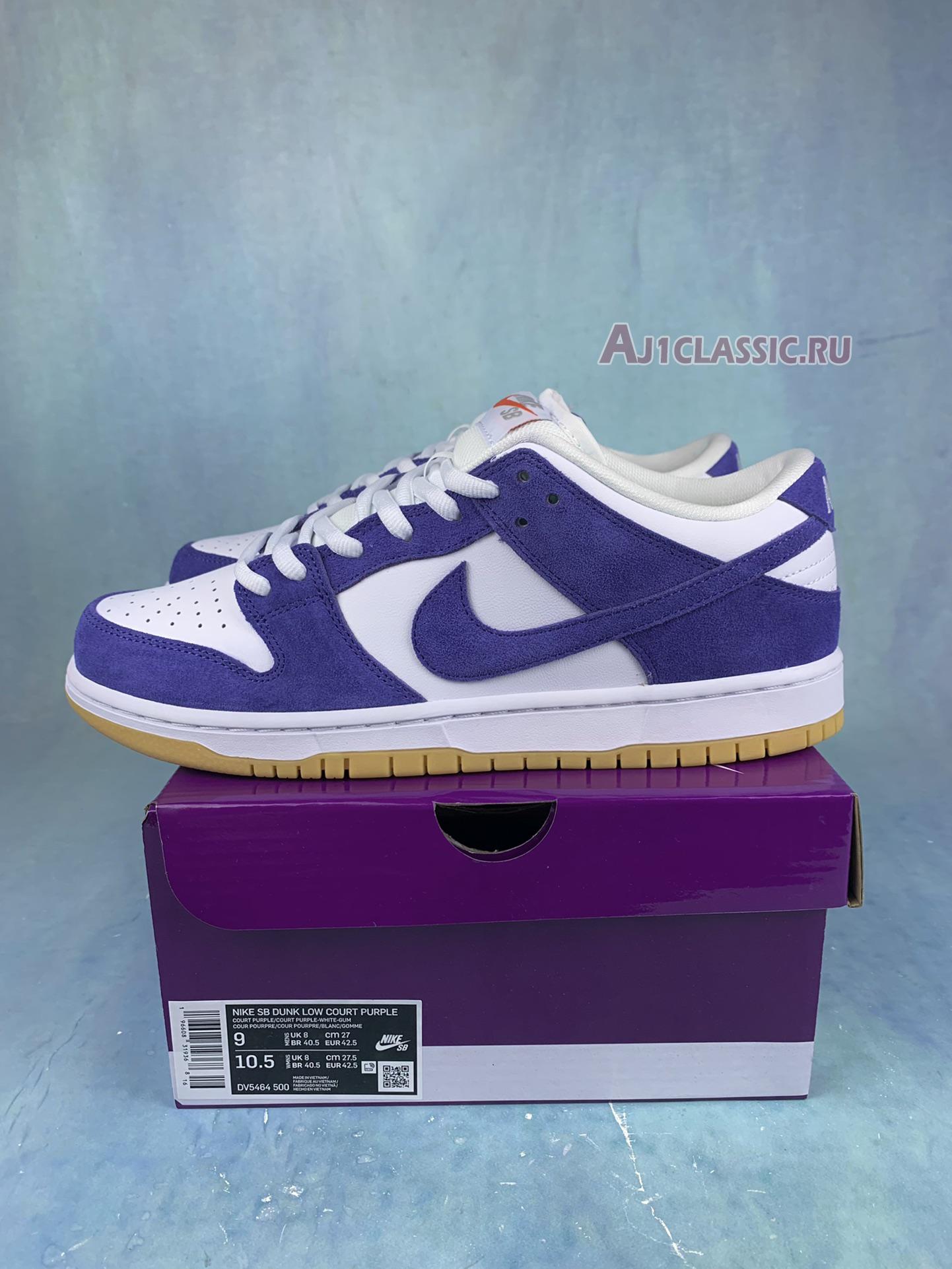 New Nike Dunk Low SB "Purple Suede" DV5464-500 Shoes