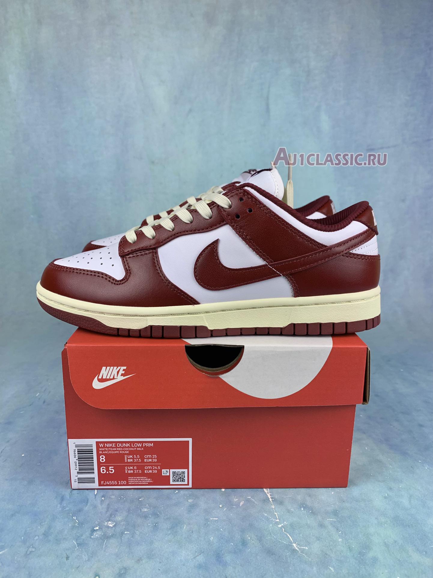 New Nike Dunk Low Premium "Vintage Red" FJ4555-100 Shoes