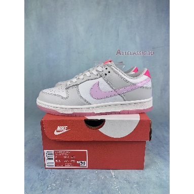 Nike Dunk Low 520 Pack - Pink Foam FN3451-161 Grey/Pink/White Mens Womens Shoes