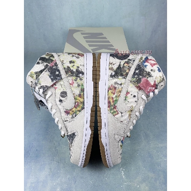 Supreme x Nike Dunk High SB Rammellzee FD8779-100 White/White/Multi-Color Mens Womens Shoes