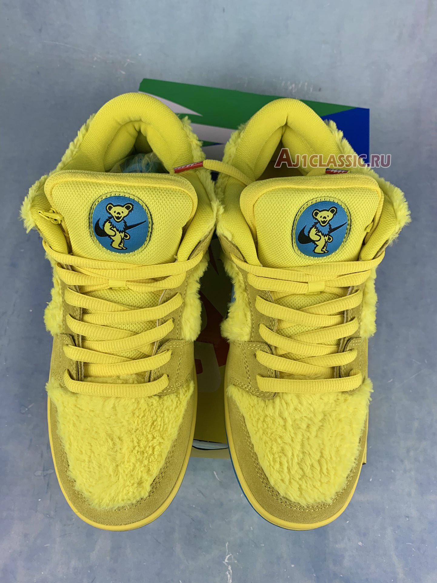 Grateful Dead x Nike Dunk Low SB "Yellow Bear" CJ5378-700-2