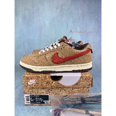 CLOT x Nike Dunk Low SP Cork FN0317-121 Natural/Flax/Coconut Milk/Baroque Brown Mens Womens Shoes