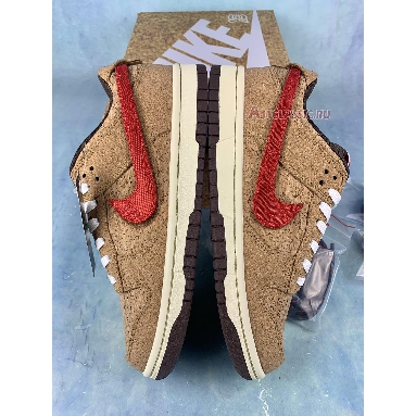 CLOT x Nike Dunk Low SP Cork FN0317-121 Natural/Flax/Coconut Milk/Baroque Brown Mens Womens Shoes