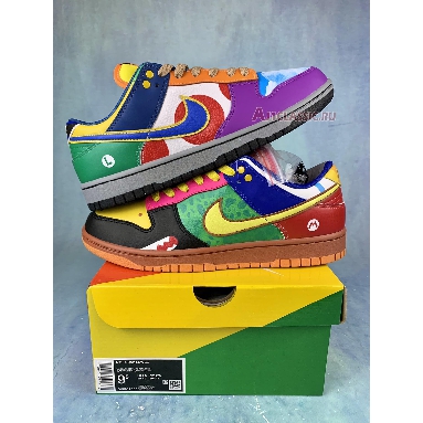 Nike Dunk Low Super Mario DH0952-100-3 Multi-color/Multi-color Mens Womens Shoes