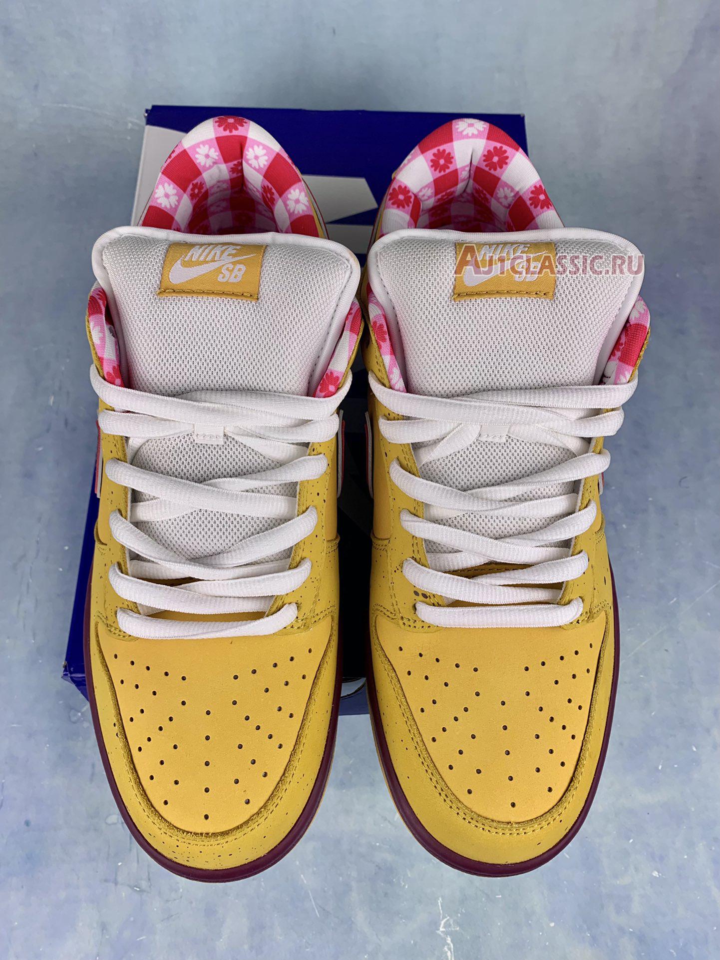 New Nike Dunk Low Premium SB "Yellow Lobster" 313170-137566 Shoes