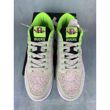 Nike Dunk Low University of Oregon PE FQ7260-001 Light Silver/White/Black/Electric Green Mens Womens Shoes