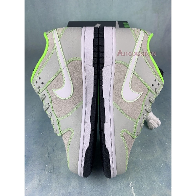 Nike Dunk Low University of Oregon PE FQ7260-001 Light Silver/White/Black/Electric Green Mens Womens Shoes