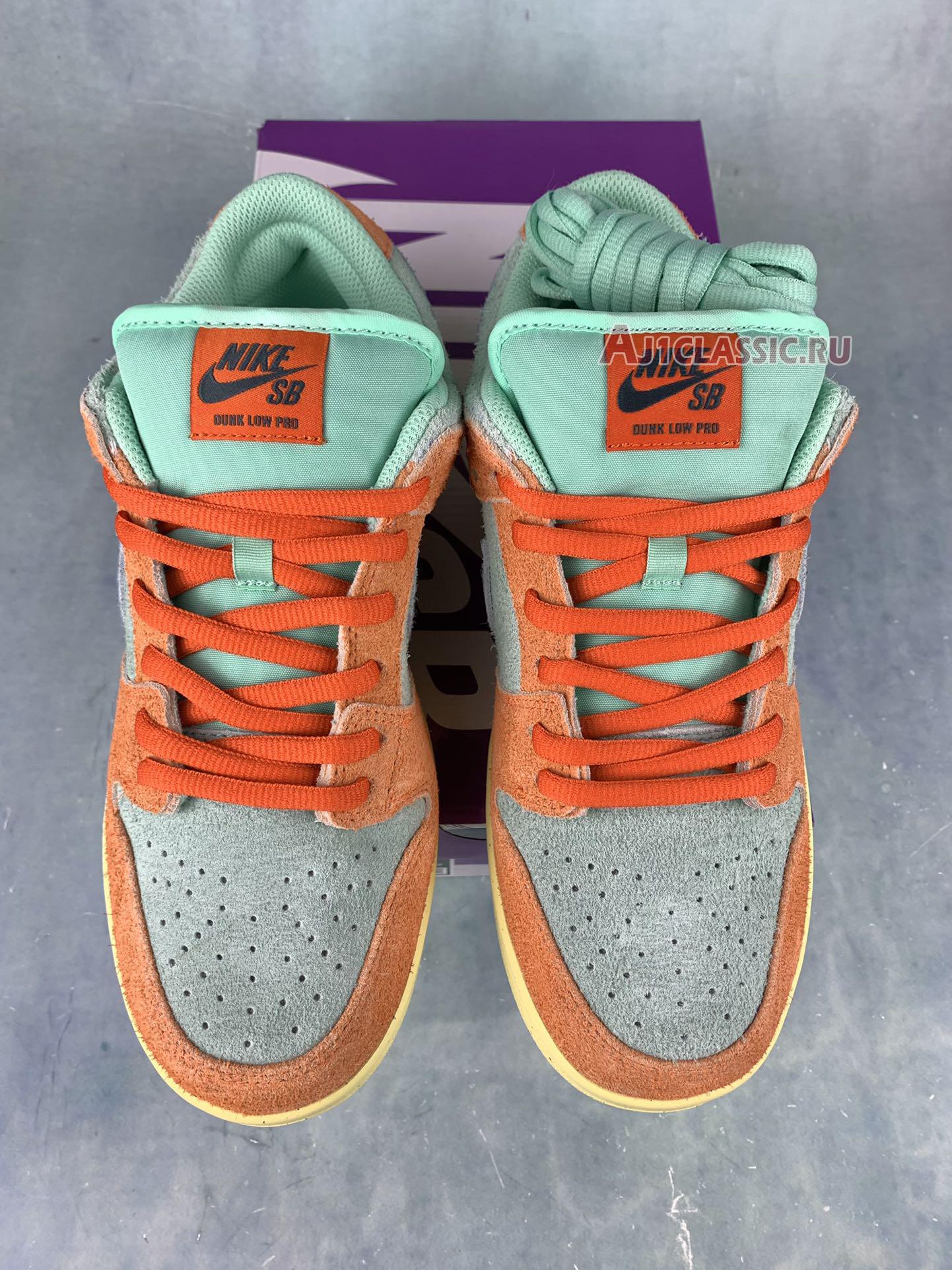 New Nike Dunk Low SB "Orange Emerald Rise" PE DV5429-800 Shoes