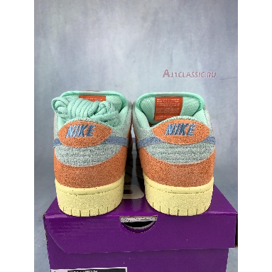 Nike Dunk Low SB Orange Emerald Rise PE DV5429-800 Orange/Noise Aqua/Emerald Rise/Lemon Chiffon Mens Womens Shoes