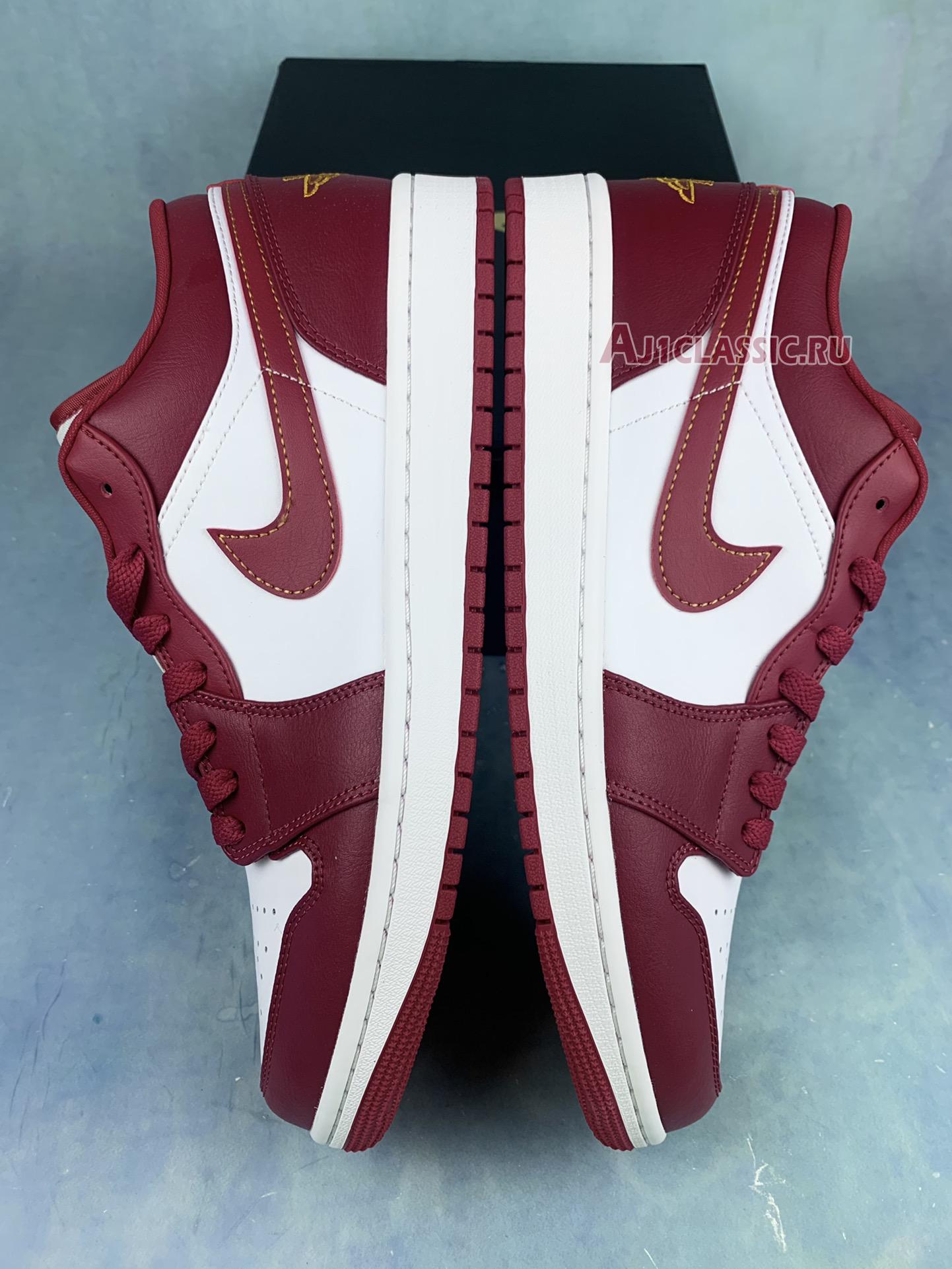 Air Jordan 1 Low "Cardinal Red" 553558-607