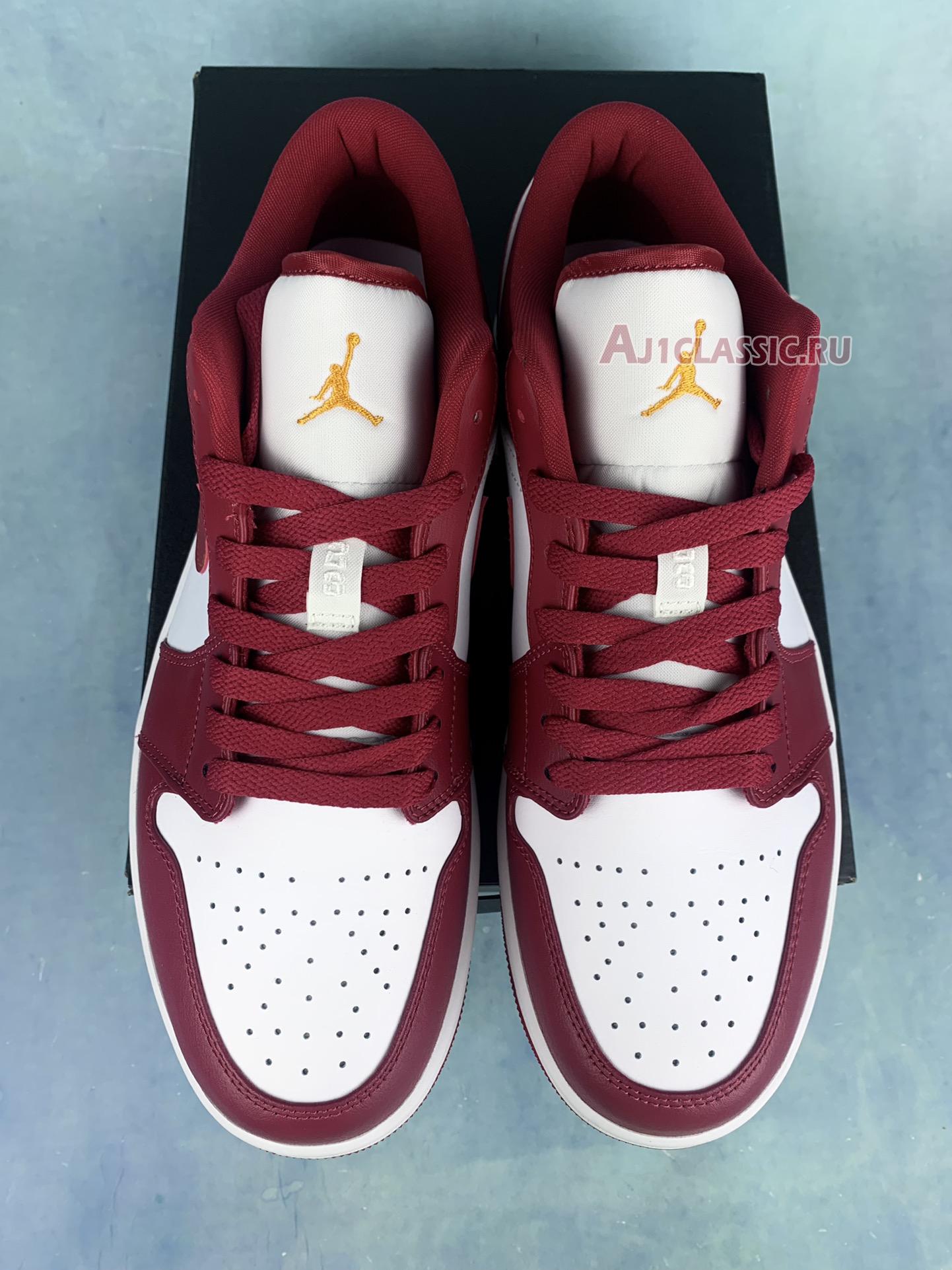 Air Jordan 1 Low "Cardinal Red" 553558-607