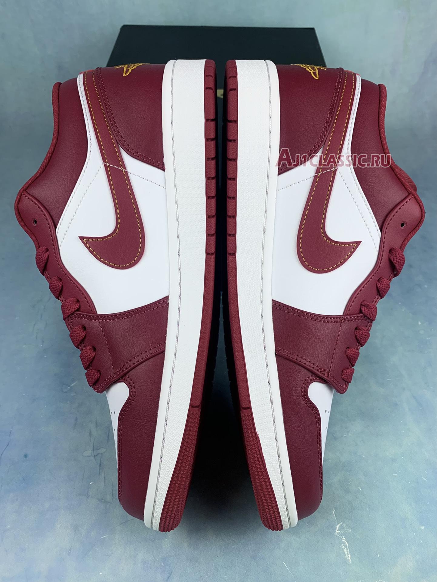 Air Jordan 1 Low "Cardinal Red" 553558-607