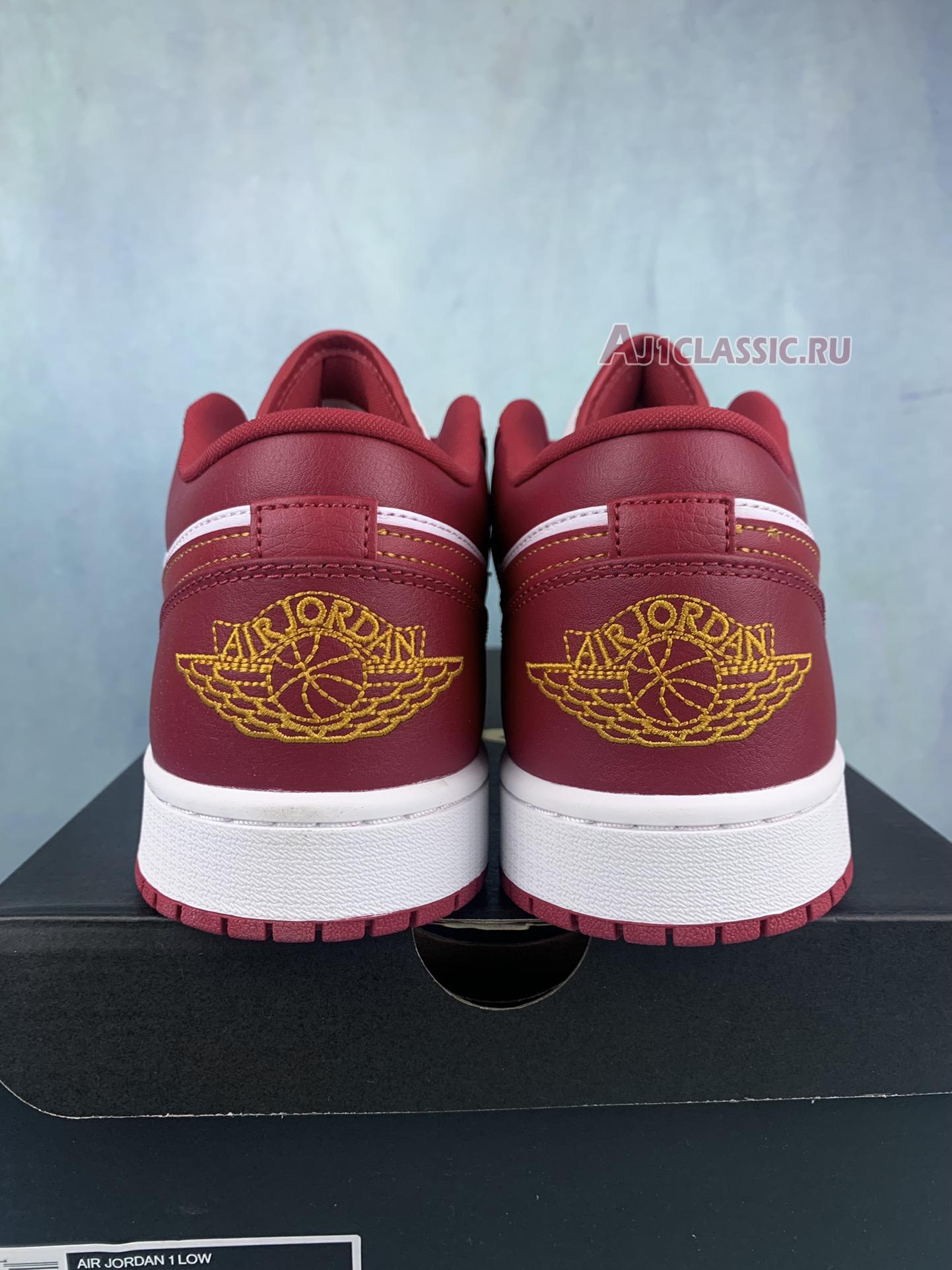 Air Jordan 1 Low "Cardinal Red" 553558-607